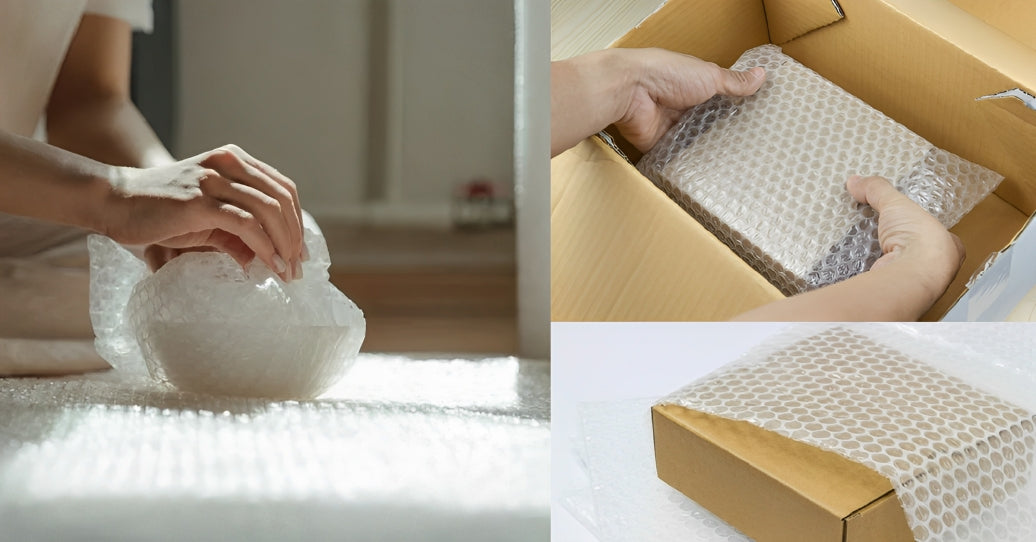 How to Use Bubble Wrap for Storing Fragile Items