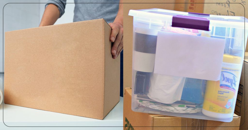 Cardboard Boxes Vs Plastic Boxes: Which Are Better For Moving House?