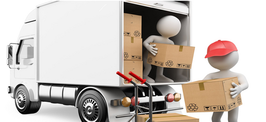 Packing a removal van|Cardboard boxes for packing