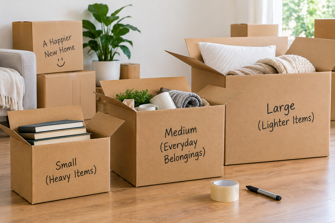 Choose the Right Moving Boxes for Your House Move