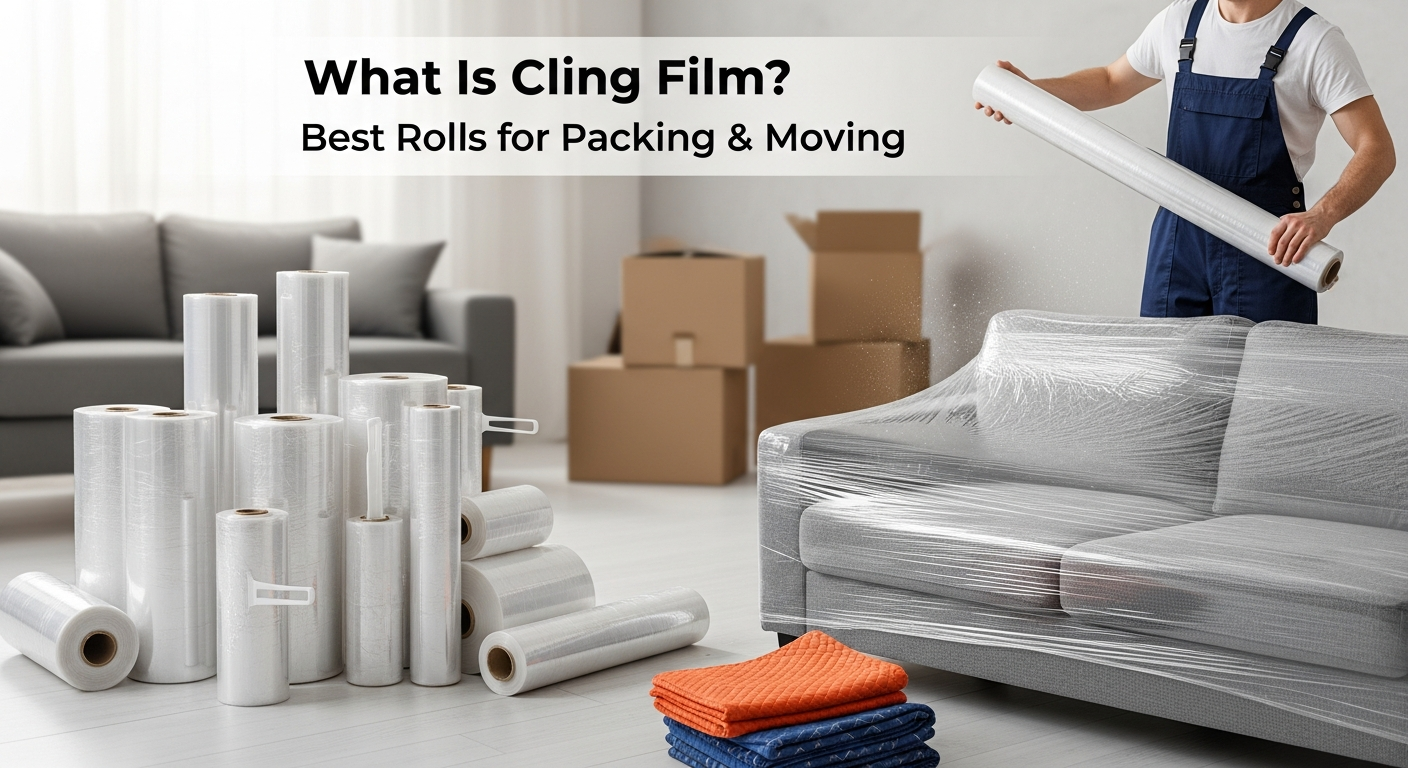 What Is Cling Film? Best Rolls for Packing & Moving – Packing Solution