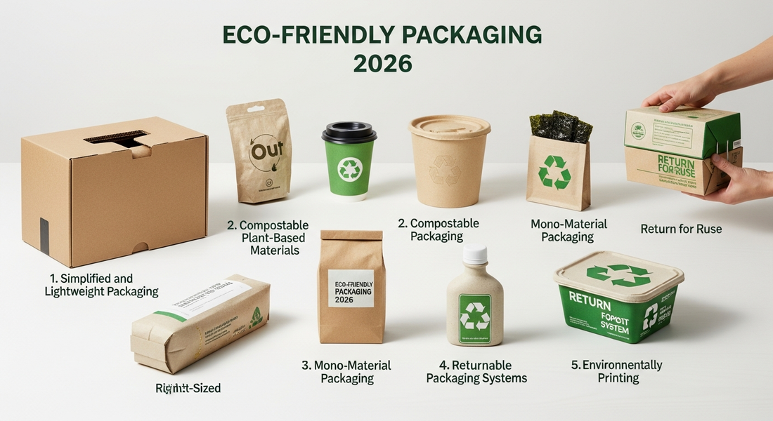 Eco-Friendly Packaging 2026: New Design Innovations to Fight Waste and Pollution