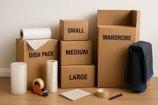 10 Must-Have House Moving Boxes and Packing Supplies