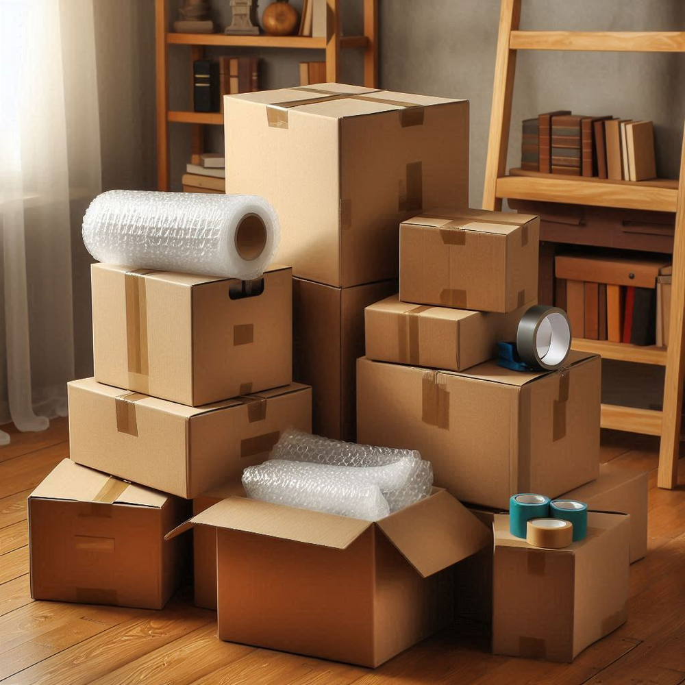 How many boxes can you stack on top of one another? Packing Solution