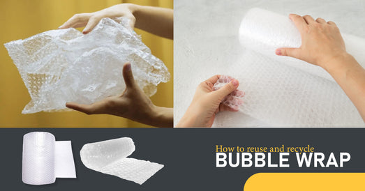 Green moving: How to reuse and recycle bubble wrap