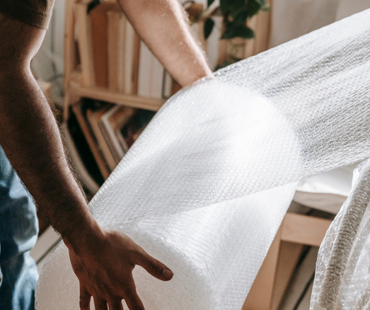 Bubble Wrap Tips for Smart Packing: Inside and Out