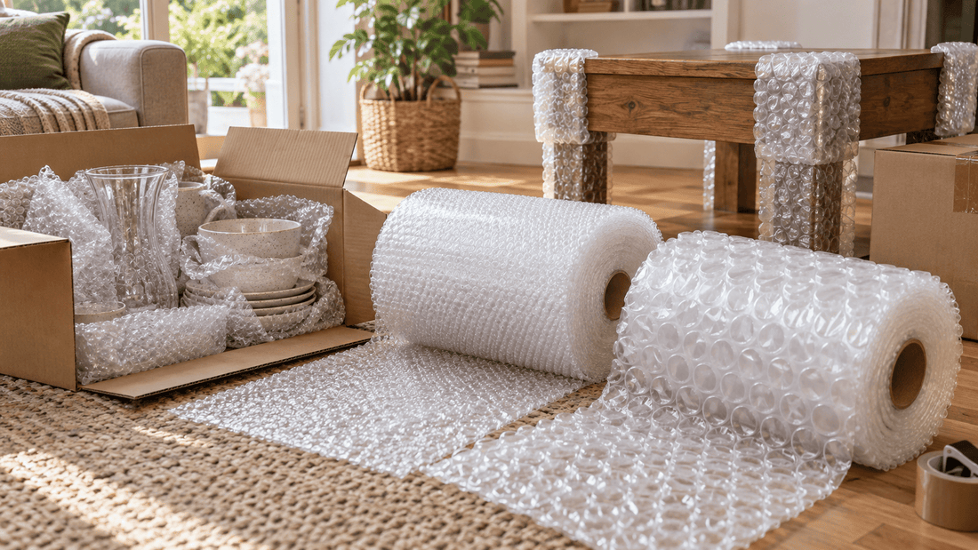 Pack with Confidence: Bubble Wrap for Fragile and Heavy Items
