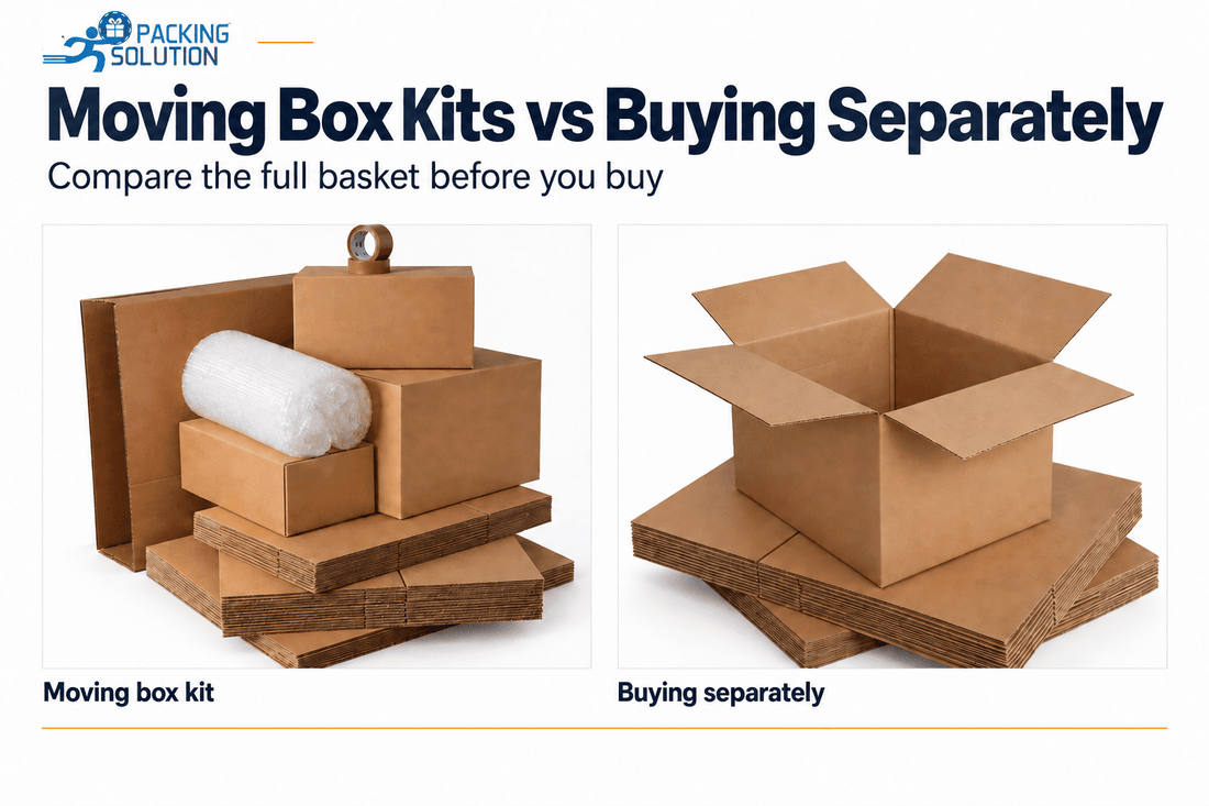 Moving Box Kits vs Buying Separately: Compare the Full Basket